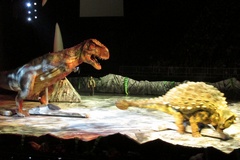 Walking with Dinosaurs／ティラノサウルスとアンキロサウルス